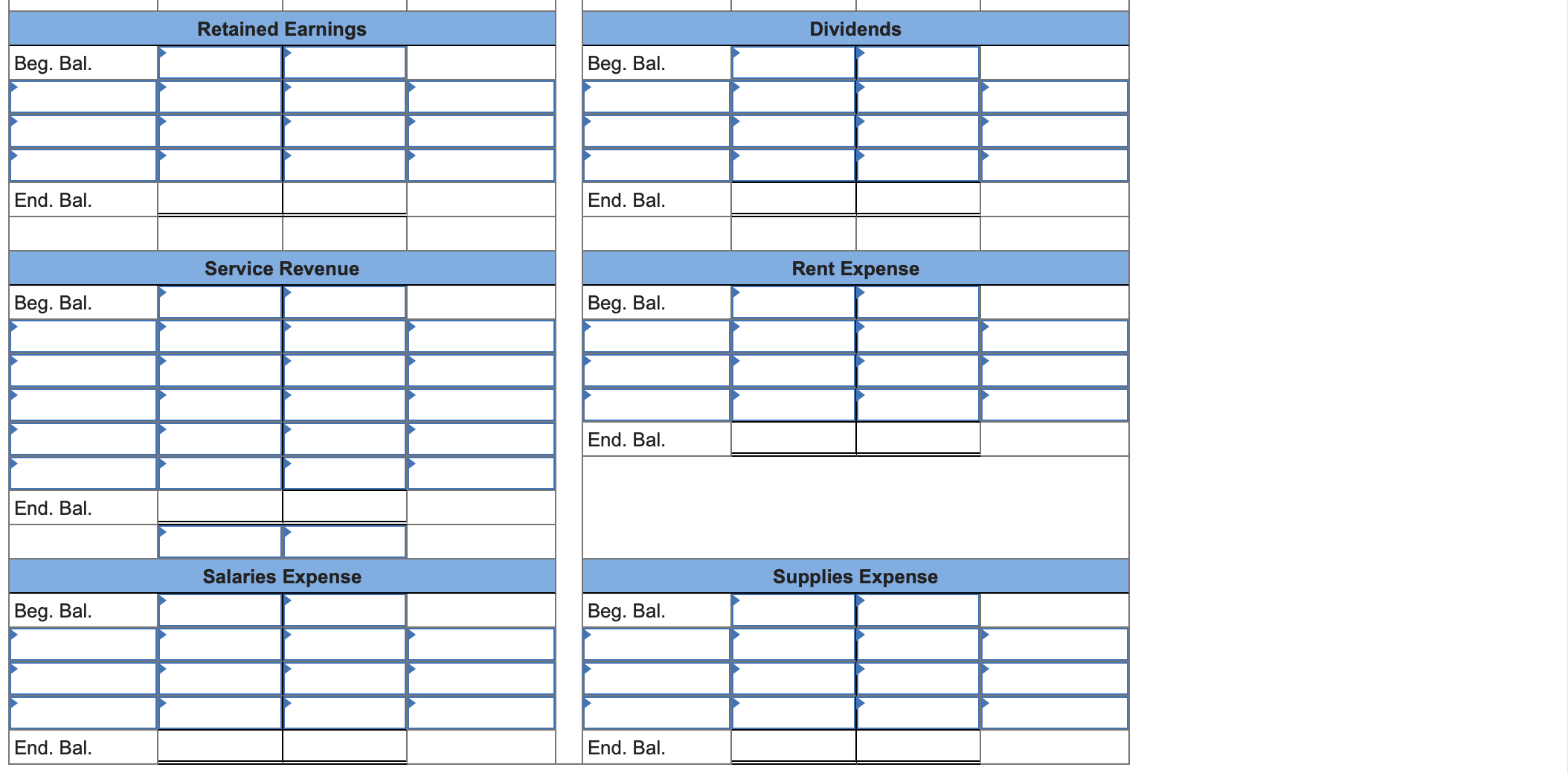 a. Record the preceding transactions in the general journal. b. Post the