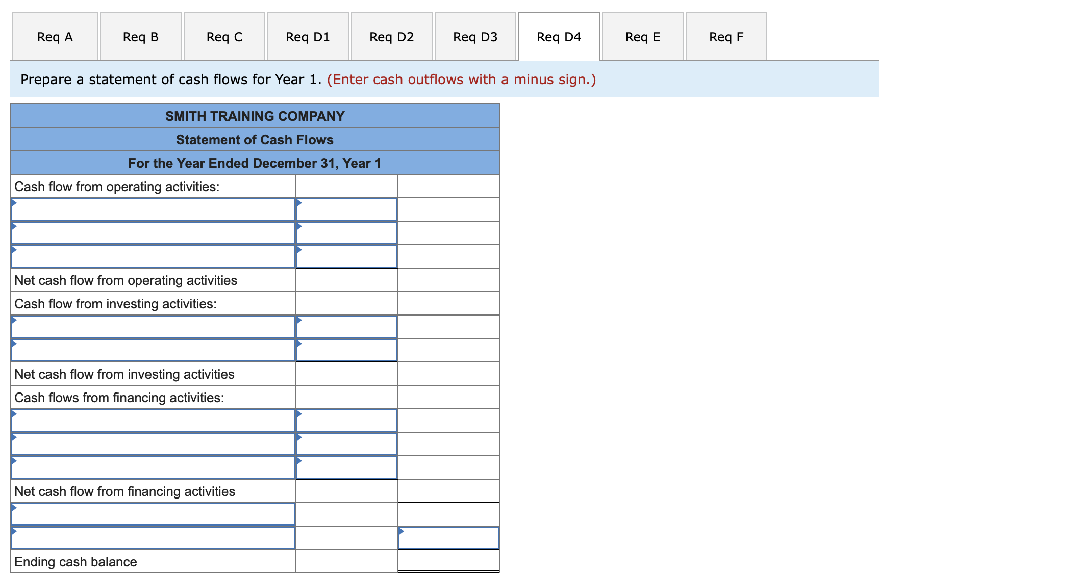e. Record the entries to close the Year 1 temporary accounts to