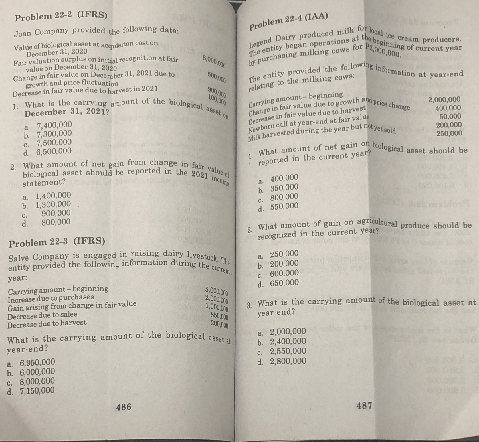 Please help me answer these problem with solution. Thank you Problem 22-2