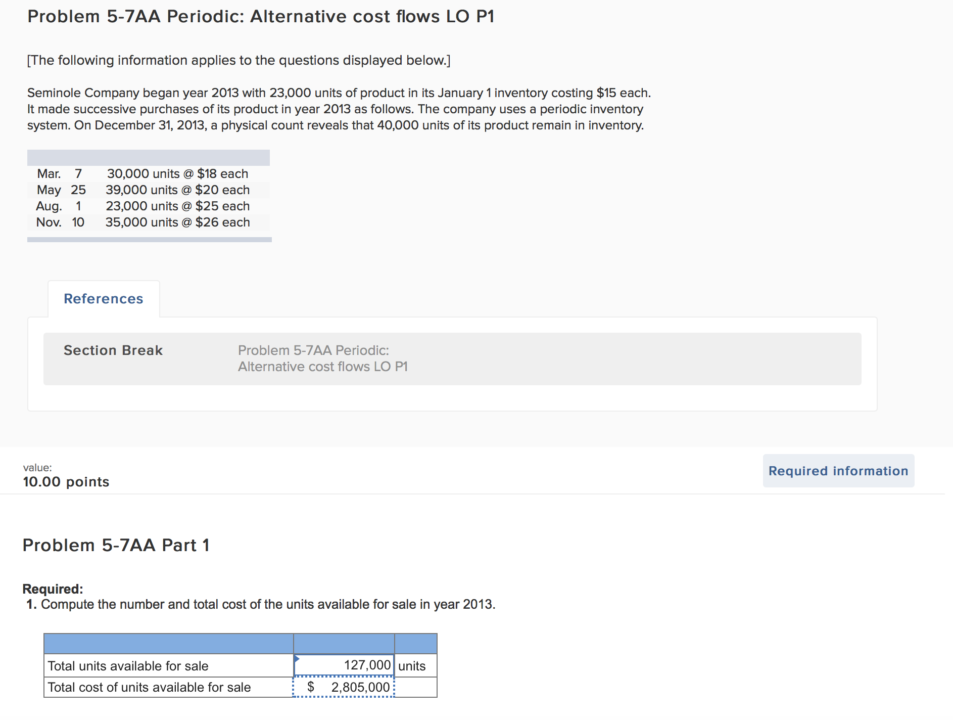 Screenshots for accounting homework. Please explain answer as I am completely lost.