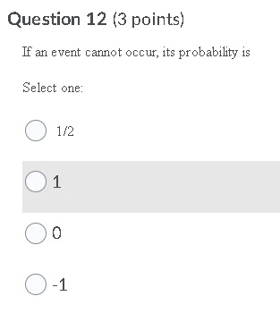 identication number is an example of What level of measurement? Select one: