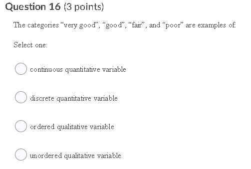 its probability is Select one: O 1/2 O1 Oo O -1The following