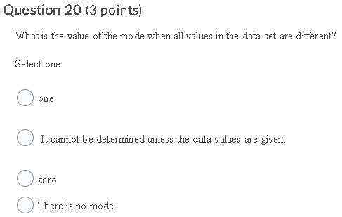 C 1/4 O 4/13 O 1/13 C 17/52Question 15 (3 points) A