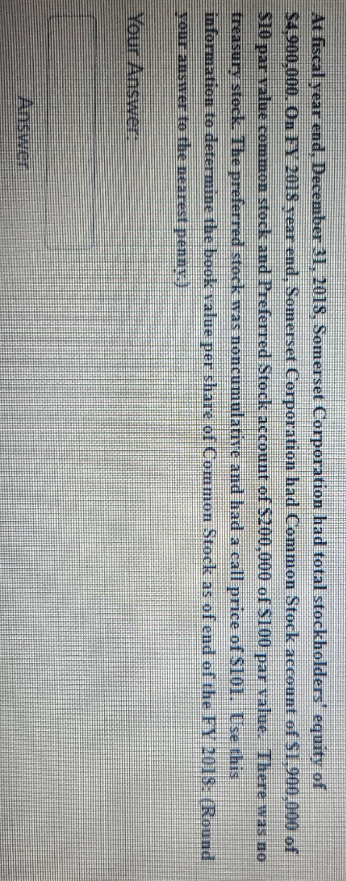 Please help explain how I get arrival to the answer. At fiscal