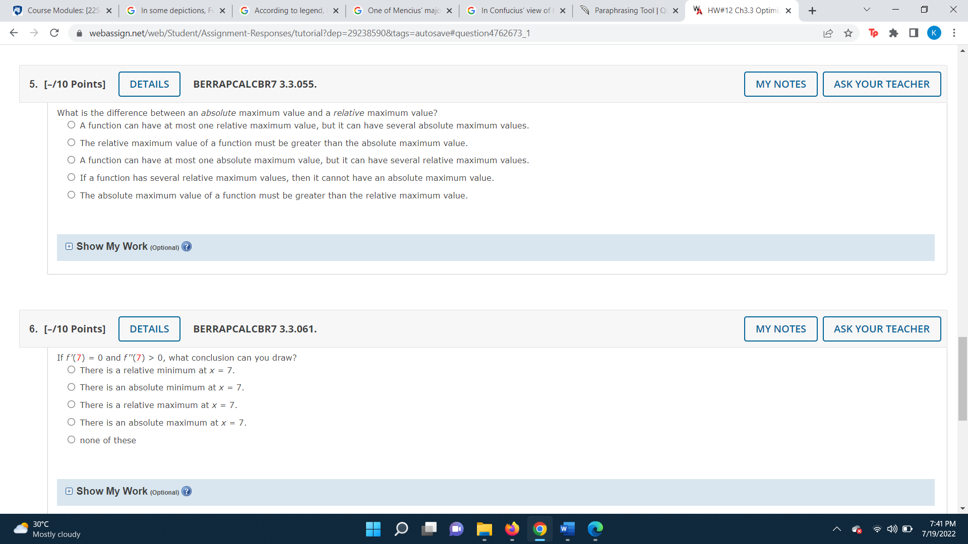 HW#12 Ch3.3 Optimi: X + V X > C a webassign.net/web/Student/Assignment-Responses/tutorial?dep=29238590&tags=autosave#question4762394_0 K