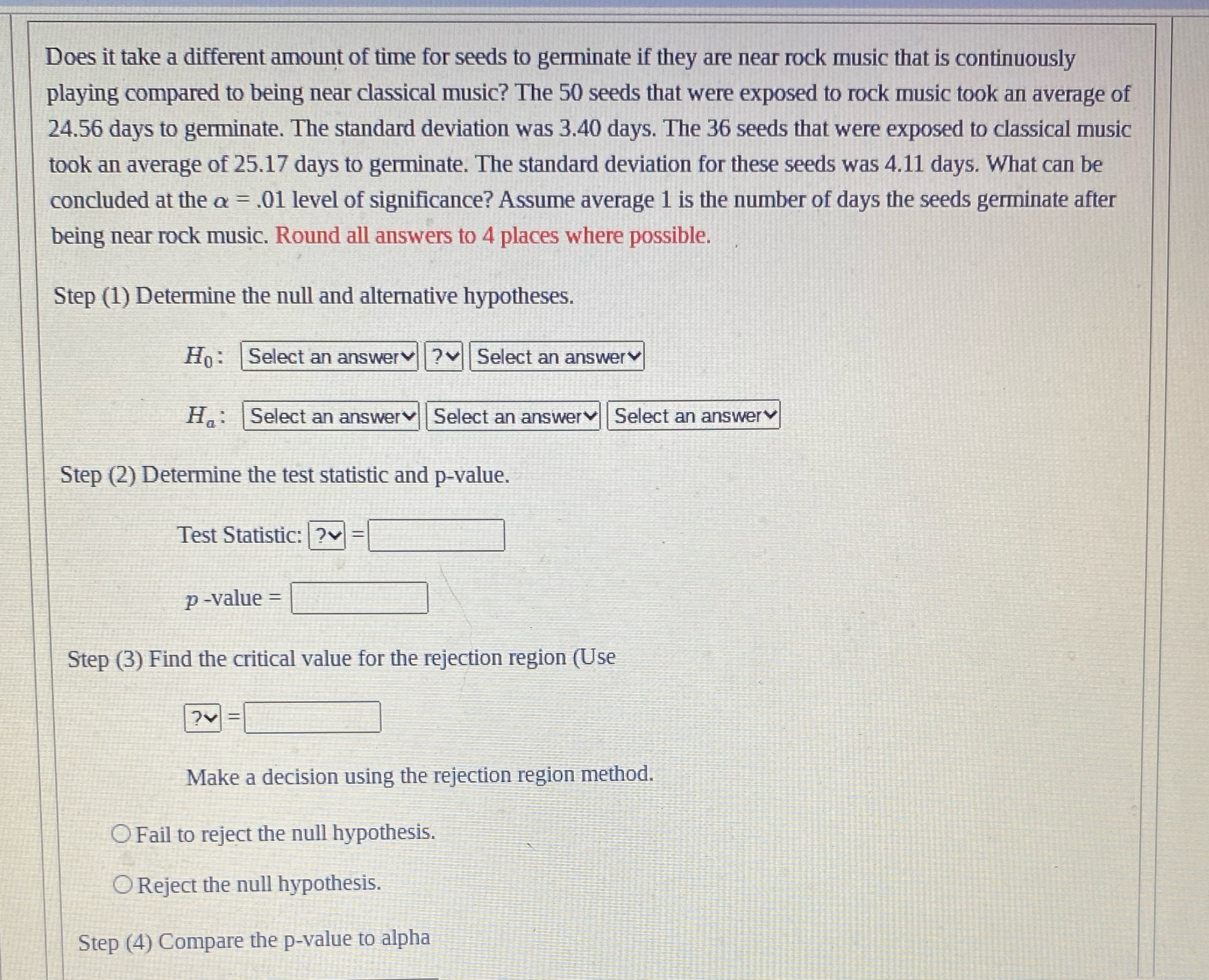Don't know how to solve Does it take a different amount of
