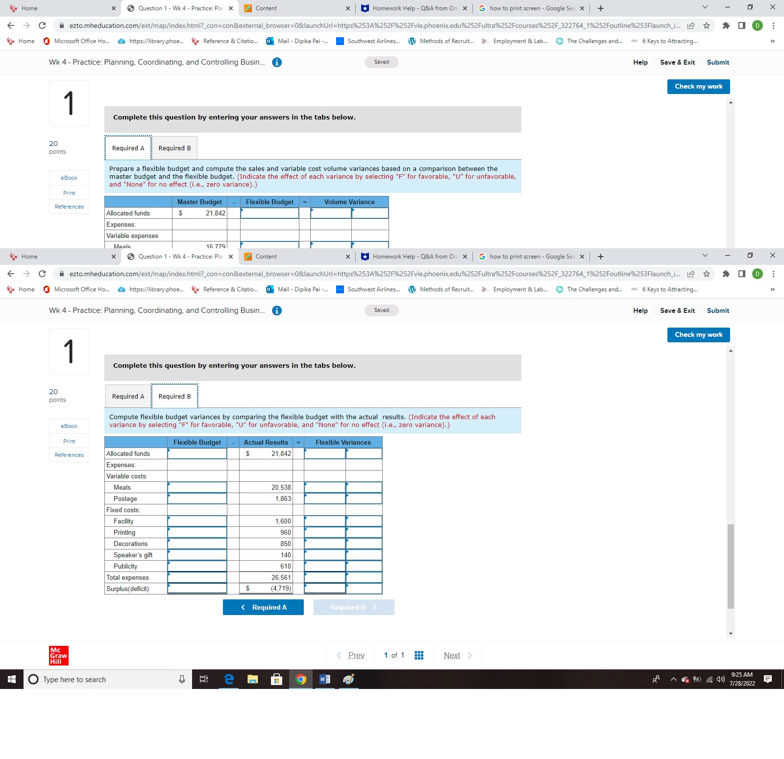  Home Question 1 - Wk 4 - Practice: Plar x Content