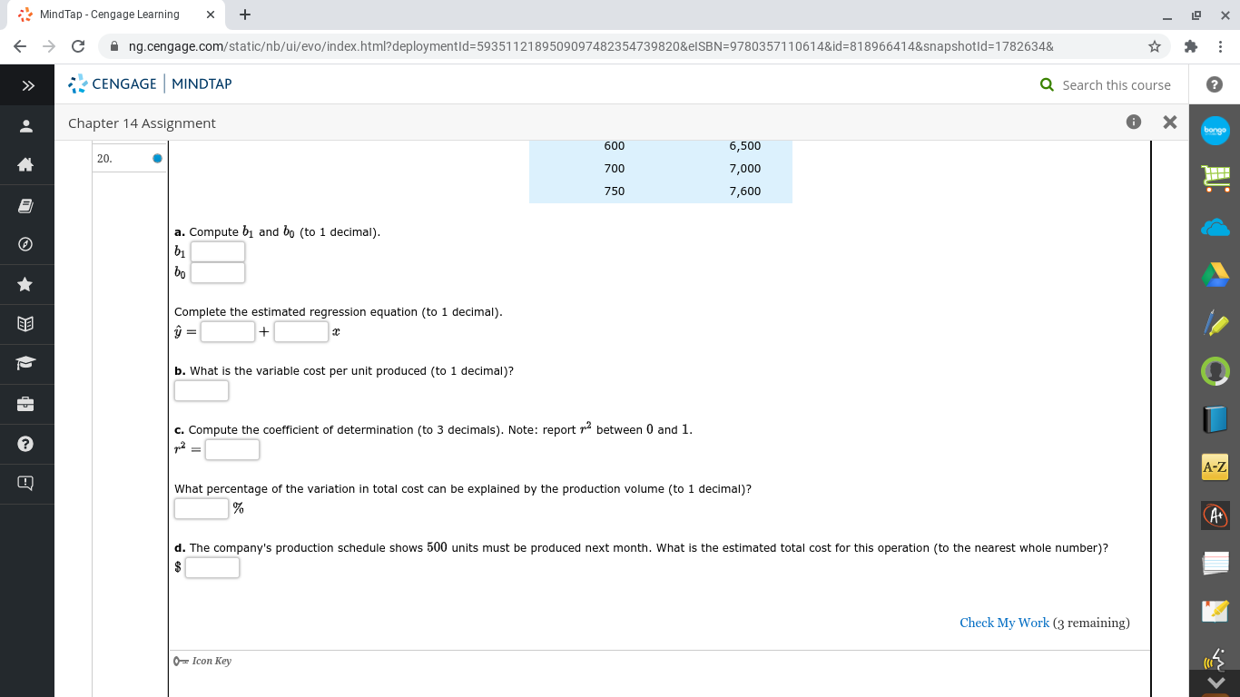 is no missing information, everything that I was given for this question