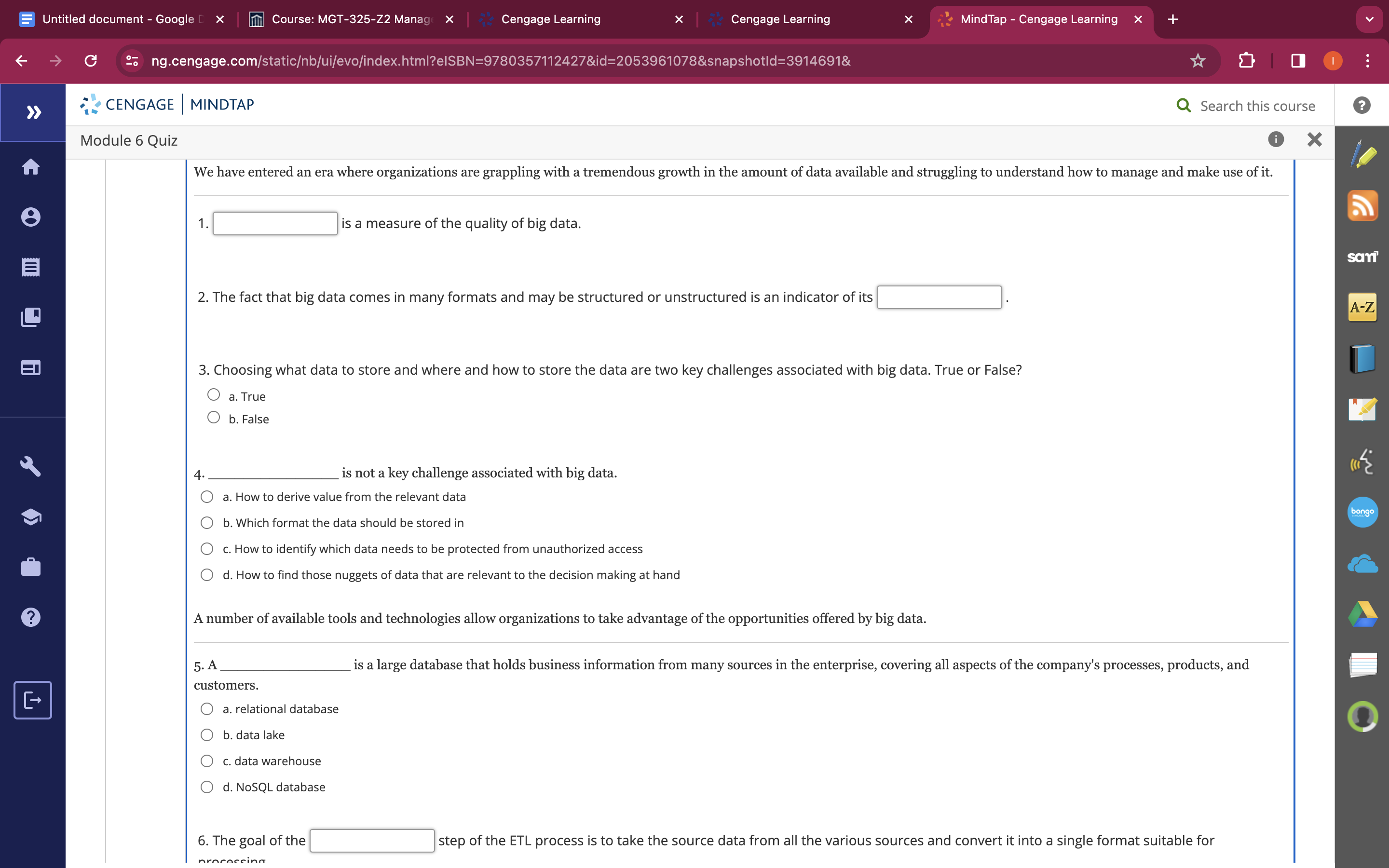 = Untitled document - Google X Course: MGT-325-Z2 Mana: X Cengage