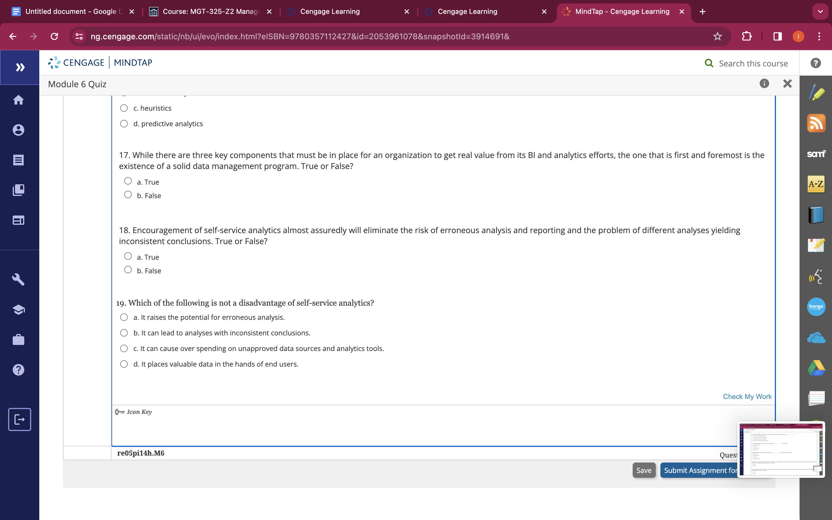 data to store and where and how to store the data are