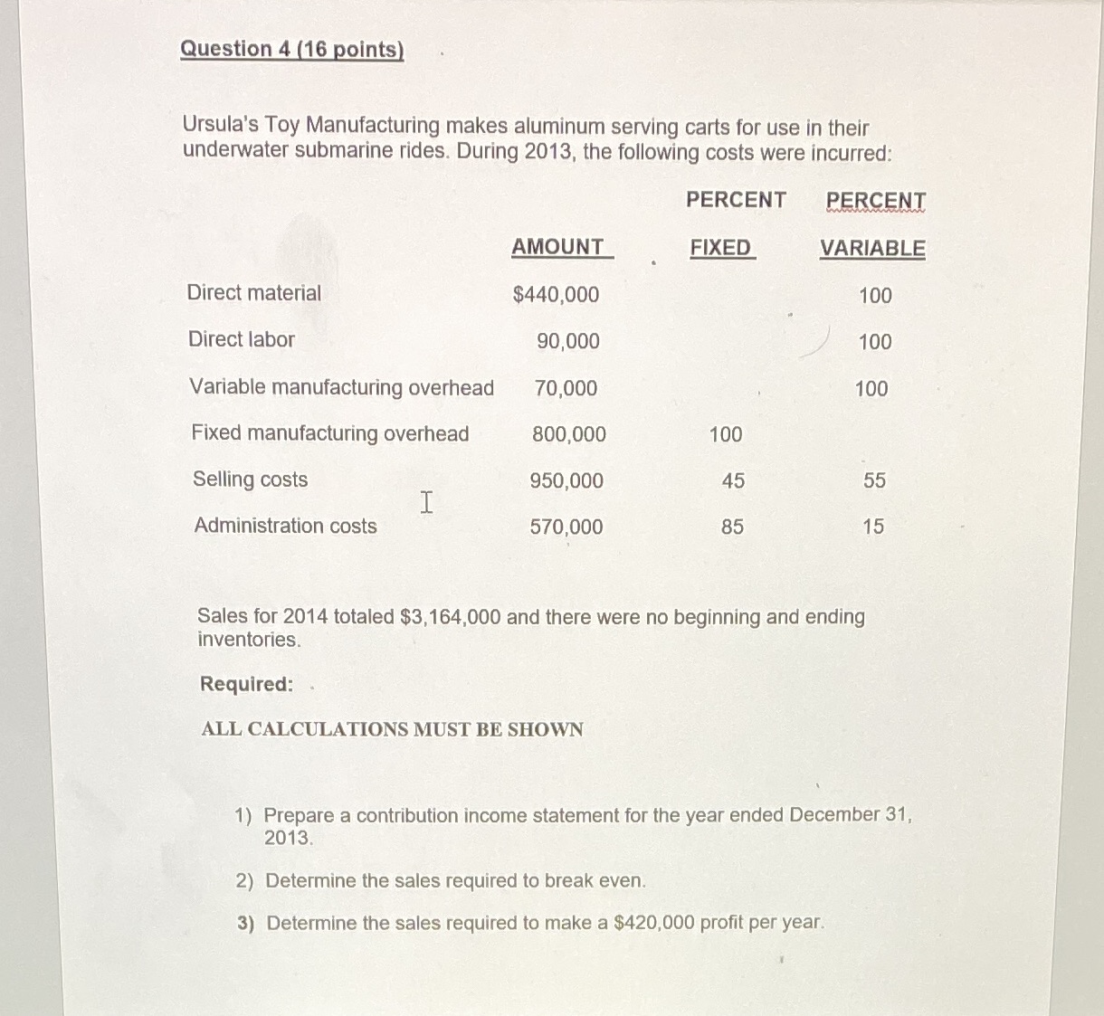 Please use 4 decimal price Question 4 [18 points} Ursula's Toy Manufacmring