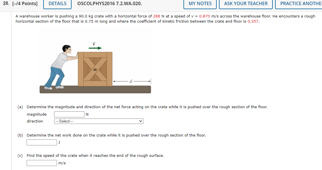 PRACTICE ANOTHER As shown in the figure below, two masses m, =