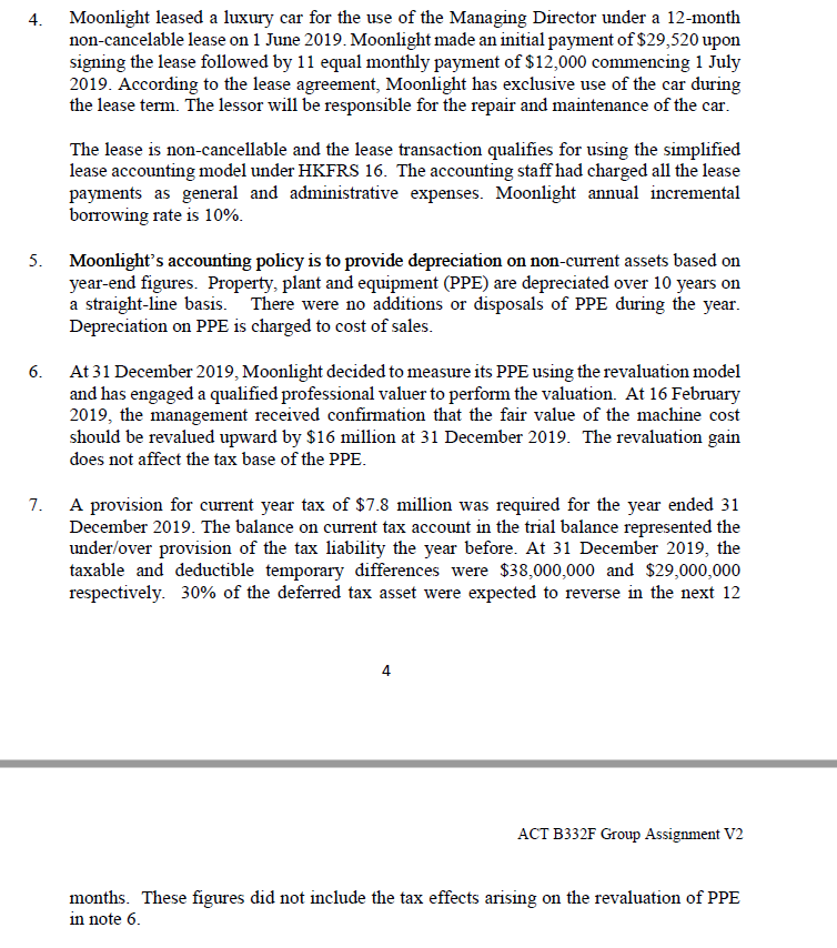 for decoration, architecture and residence uses. Thomas Lo, the accountant, is responsible