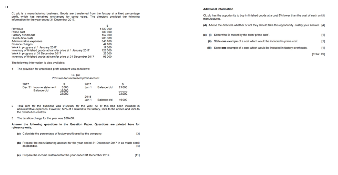 I need to answer for two questions, one is about the manufacturing