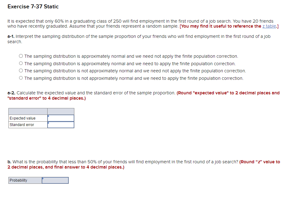 It is expected that only 60% in a graduating class of 250