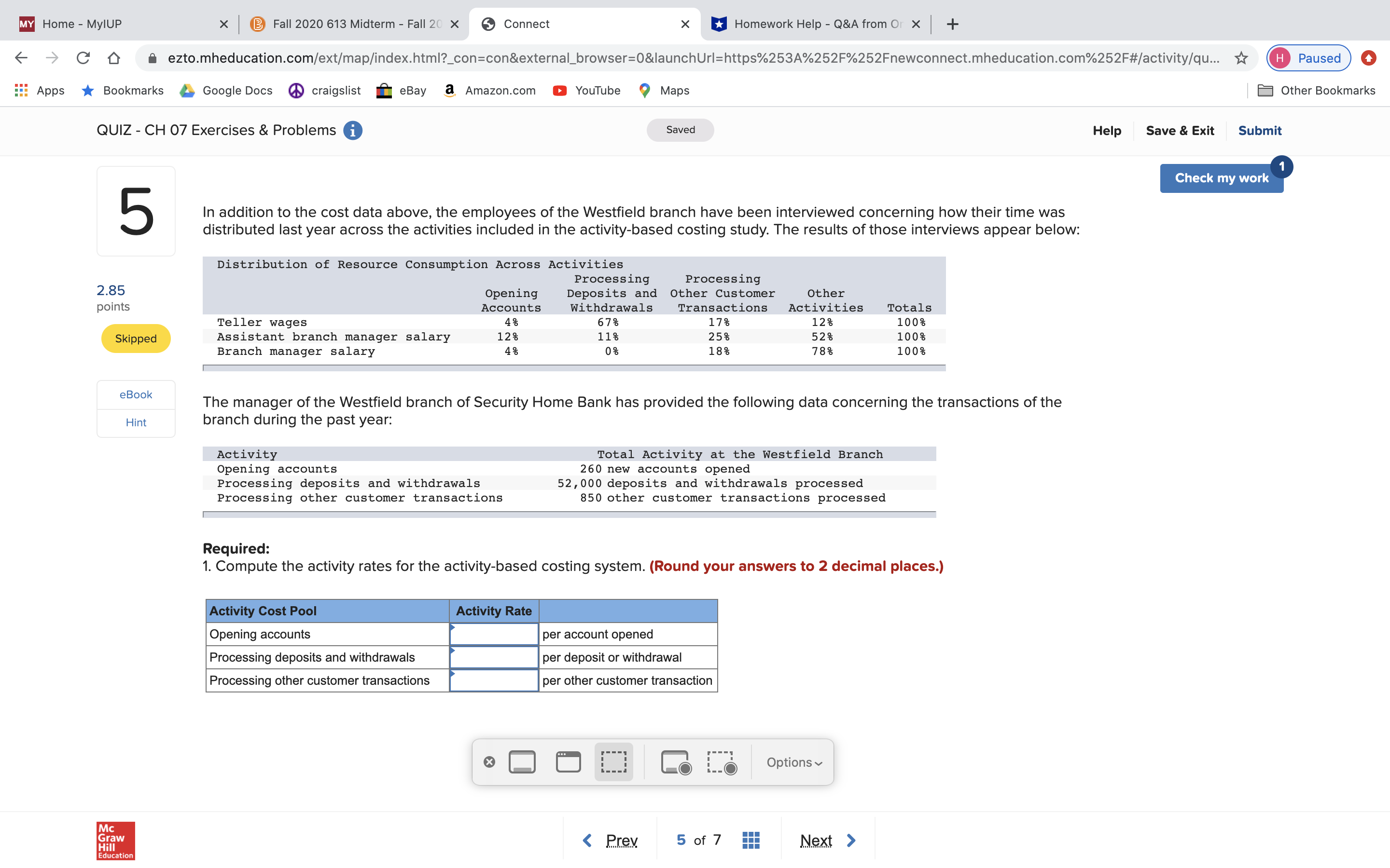 2( x 9 Connect X H Homework Help - Q&A from 0i