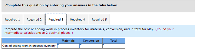 costing system. It manufactures a caulking compound goes through three processing stages