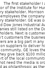 The rst stakeholder | E :or ofthe Institute for Hur ryr