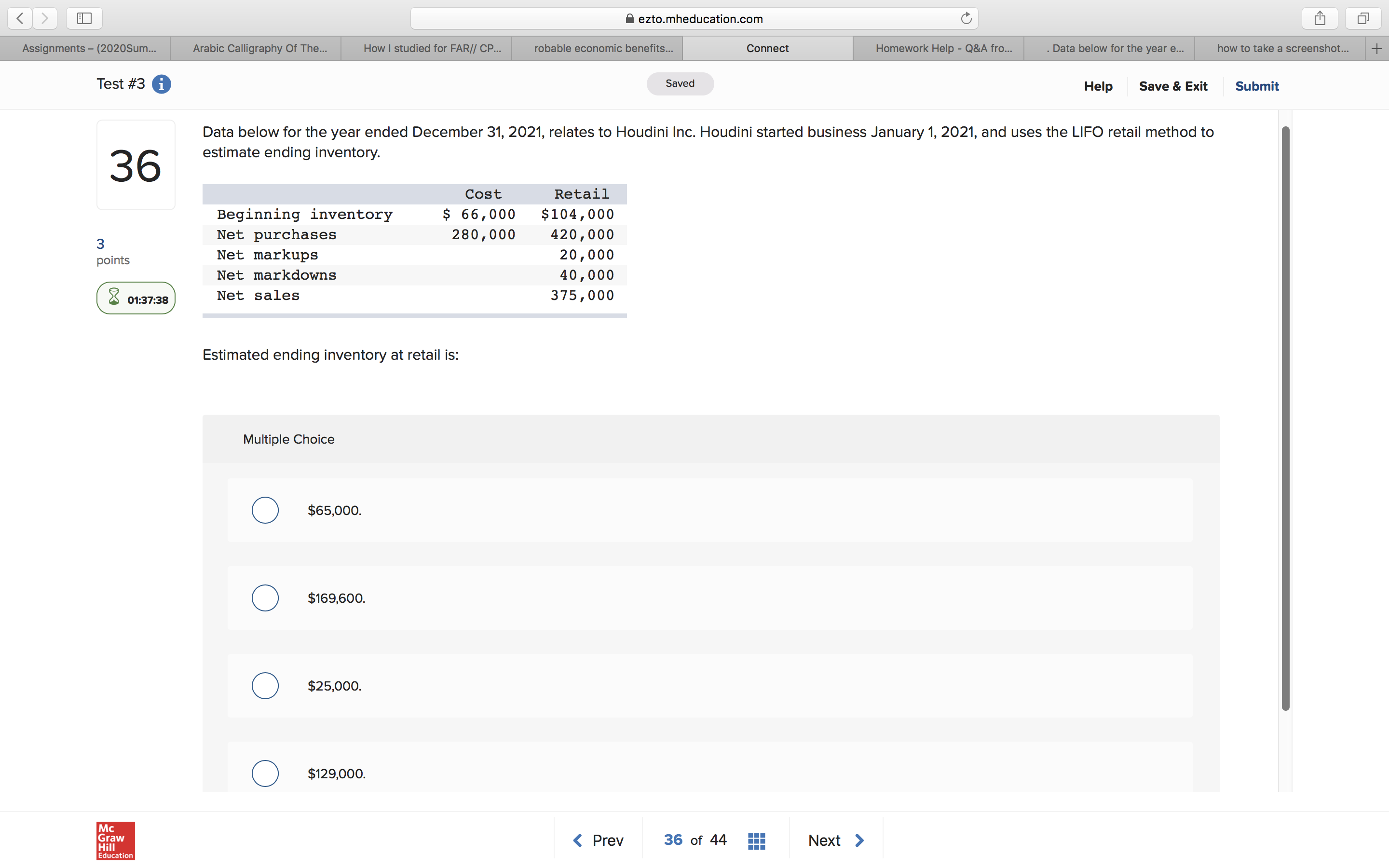 please help in this ezto.mheducation.com Assignments - (2020Sum... Arabic Calligraphy Of The...