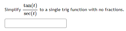 expressions using the following notation. Example: Enter sin (t) as (sin(t) )2.,