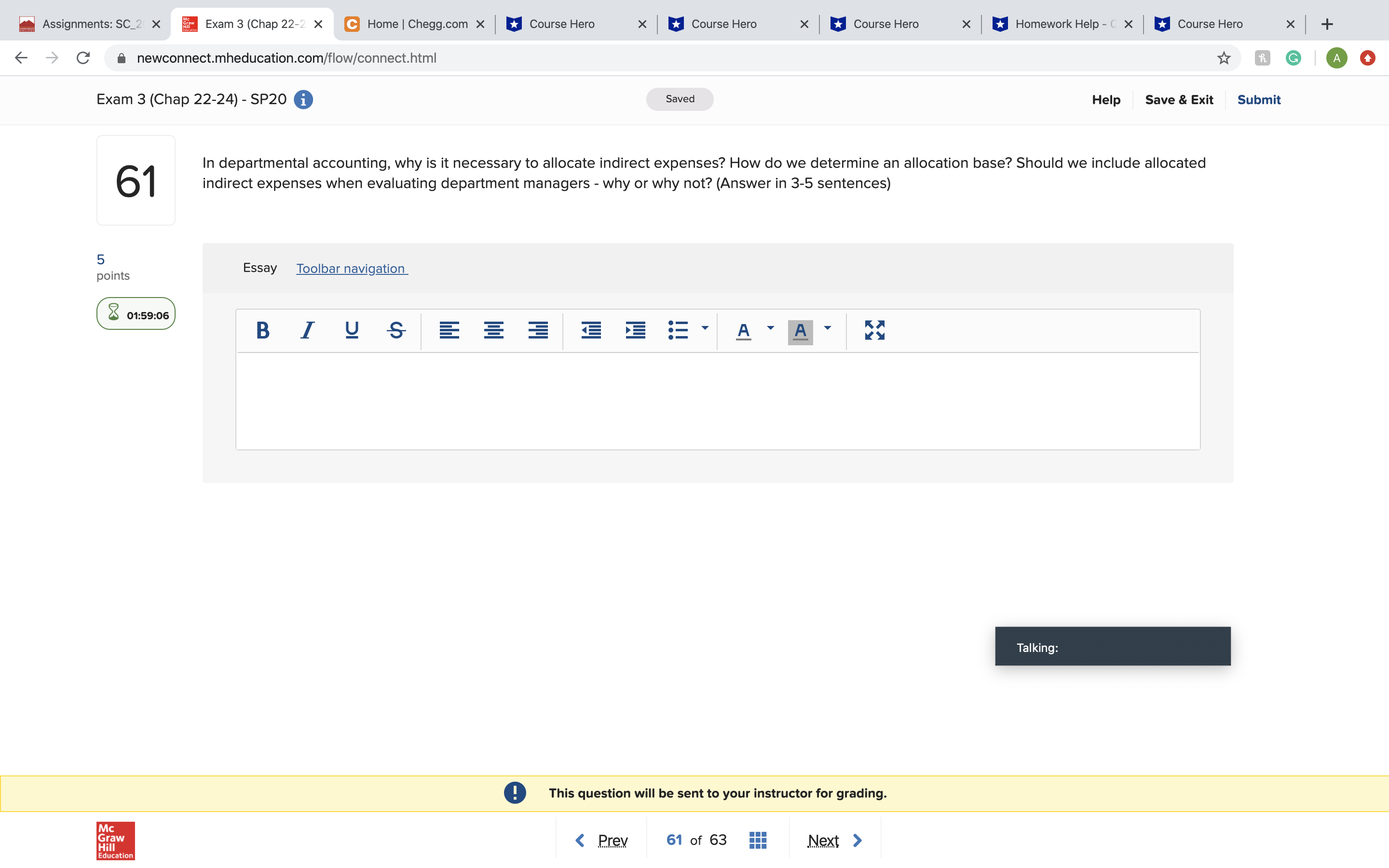 Please the question is the screen shot provided Assignments: SC_2 X Exam