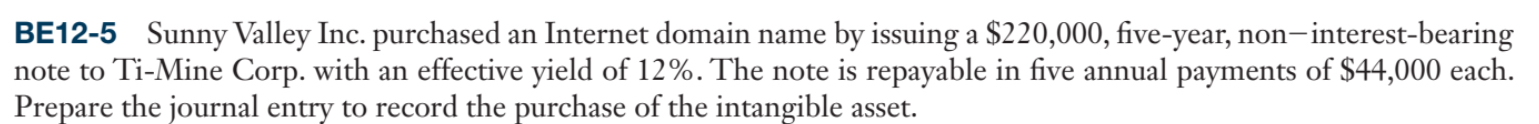 each year): PV ? Yields $158,610 12% N 5 PMT $(44,000) FV