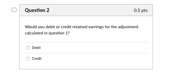 1 1. 5 pts Joe's BBQ Supply began operations in 2016 and