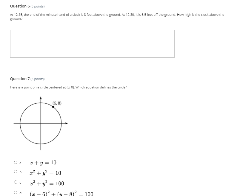 what number is the second-hand pointing to? 12 10 G Question 3