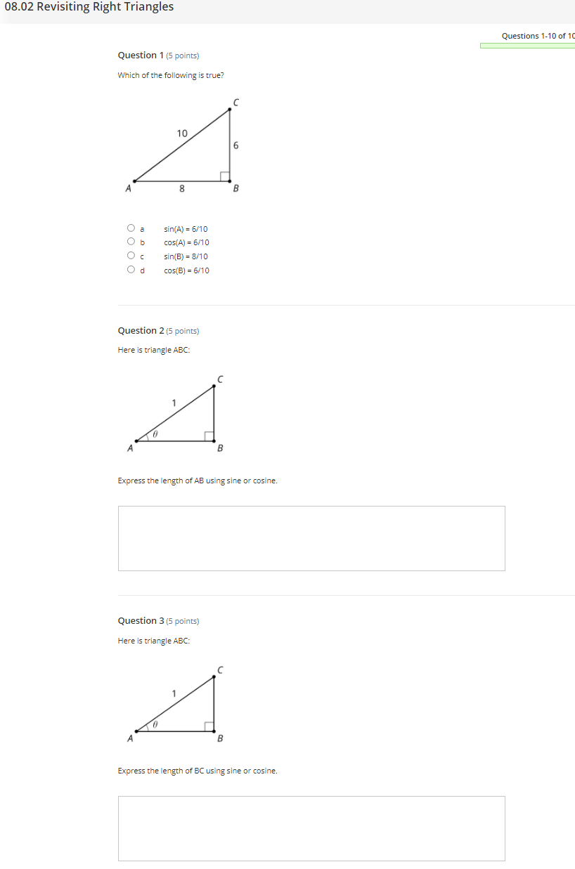 pointing to? 10 9Question 4 (5 points) At 5 minutes after 1:00,