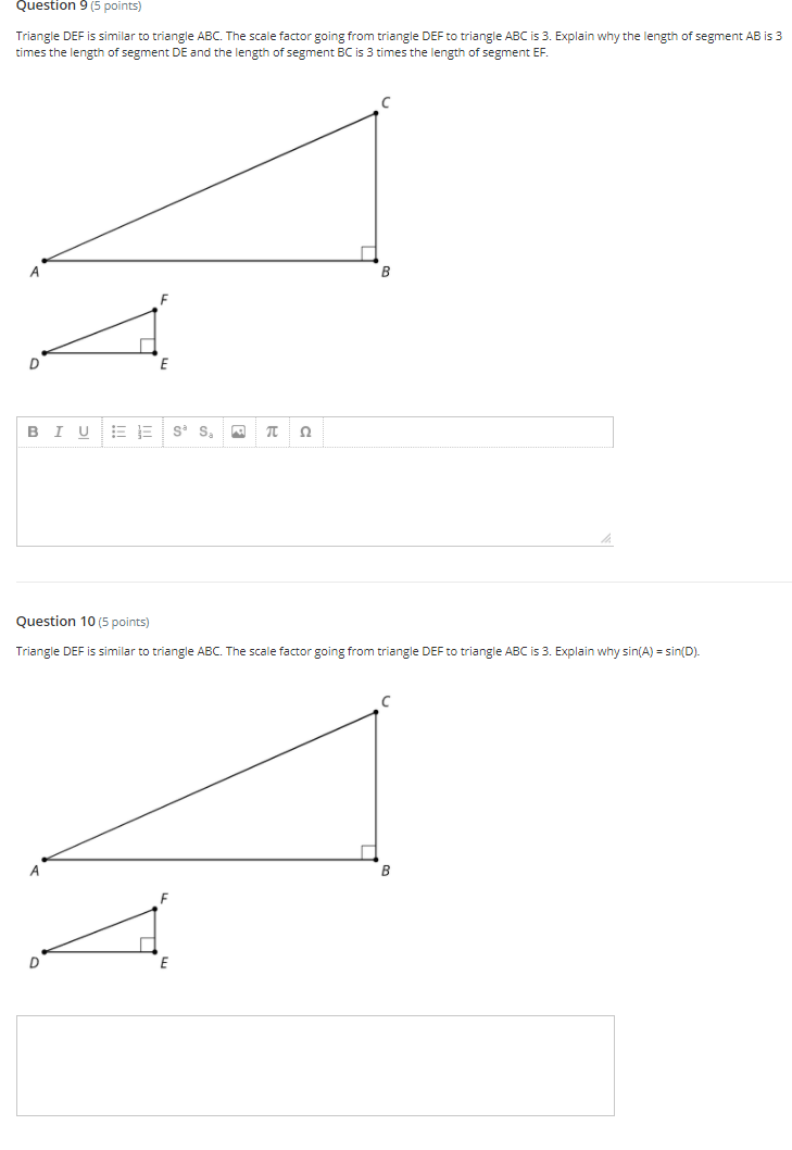 clock is 8 feet above the ground. At 12:30, it is 6.5