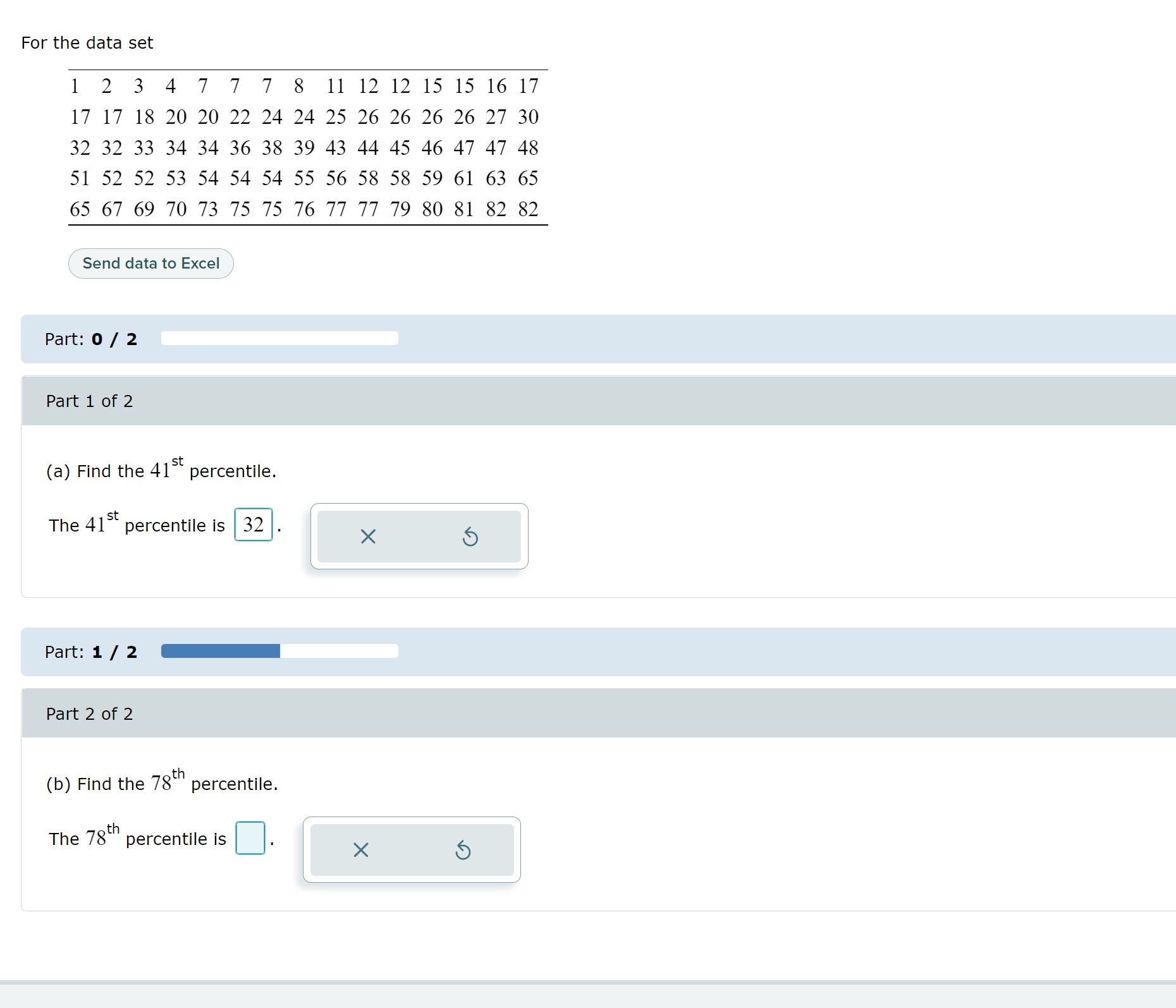  For the data set 1 2 3 4 7 7 7