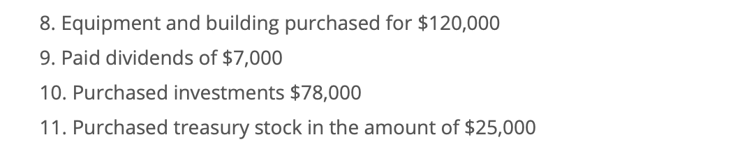 prepare a cash flow statement. Hamilton Beach Company Comparative Balance Sheets December