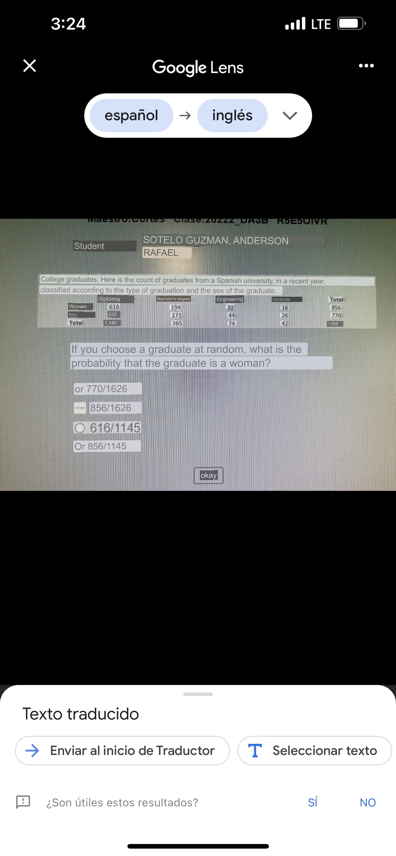 and IV oly Il lly III Olly V okay Texto traducido -