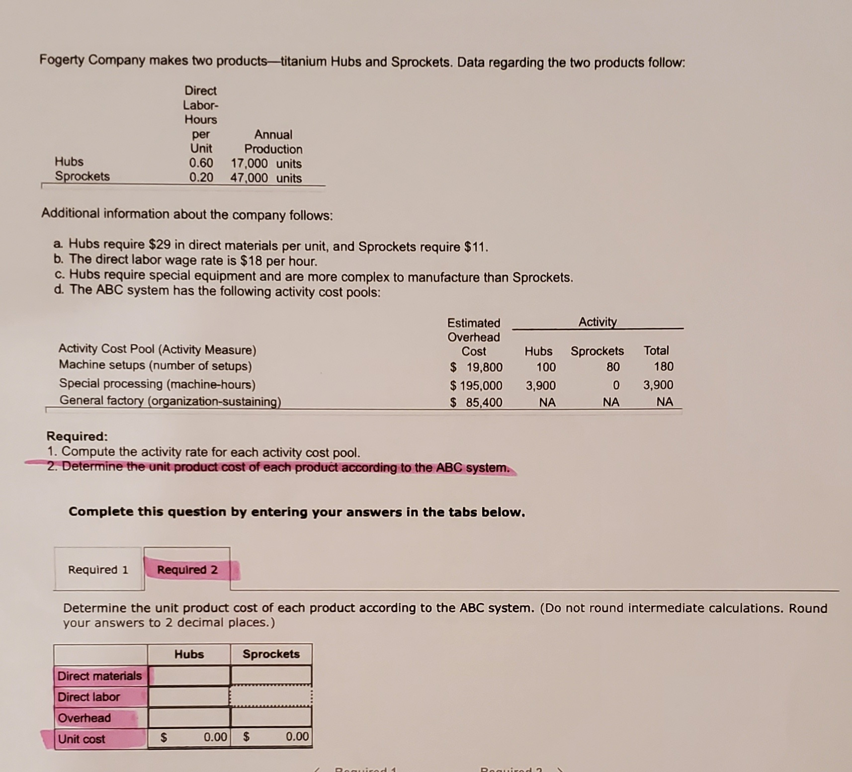 HelloI need help with required question #2.... I have highlighted it in
