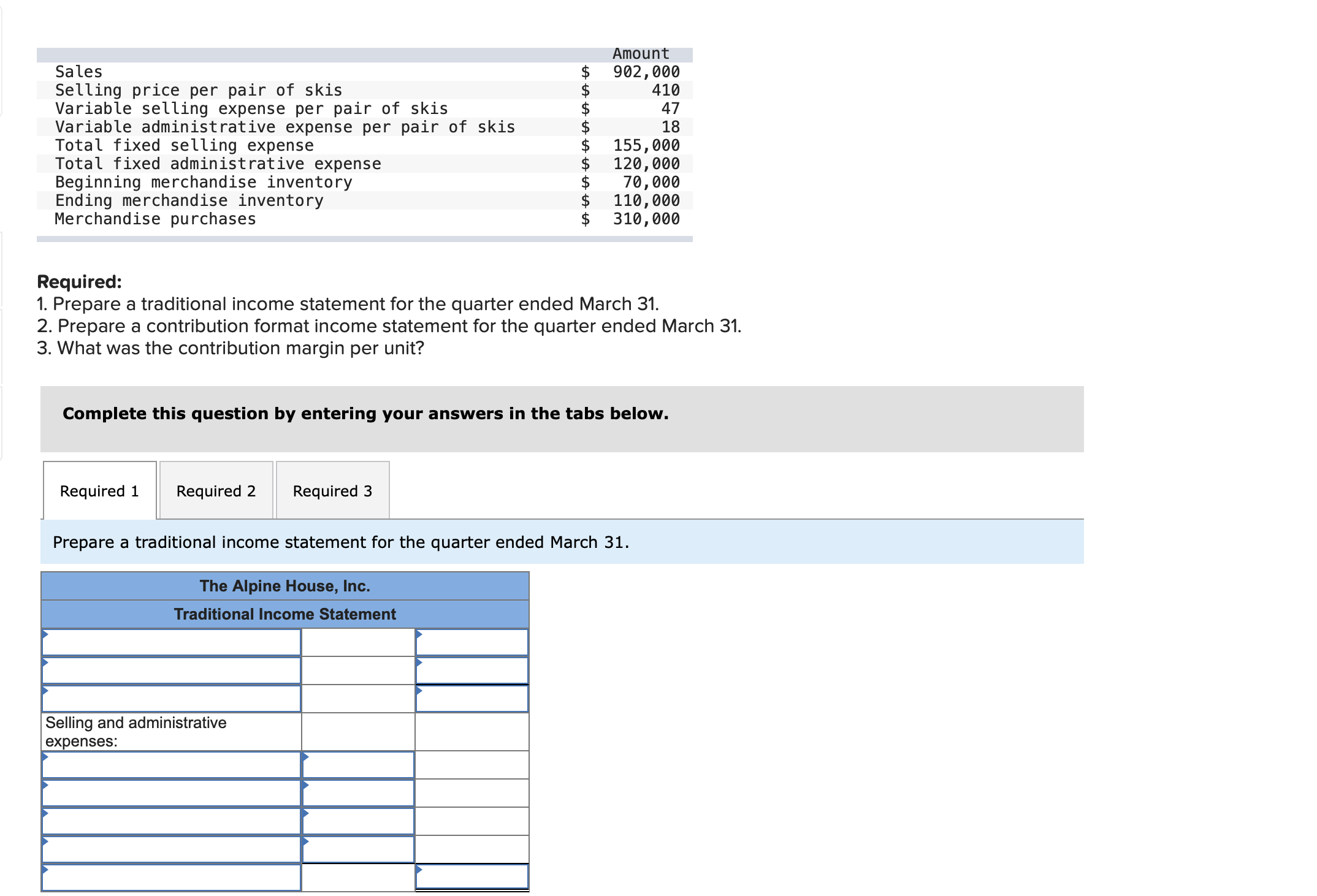 with your estimates ofthe company's total cost and average cost per cup