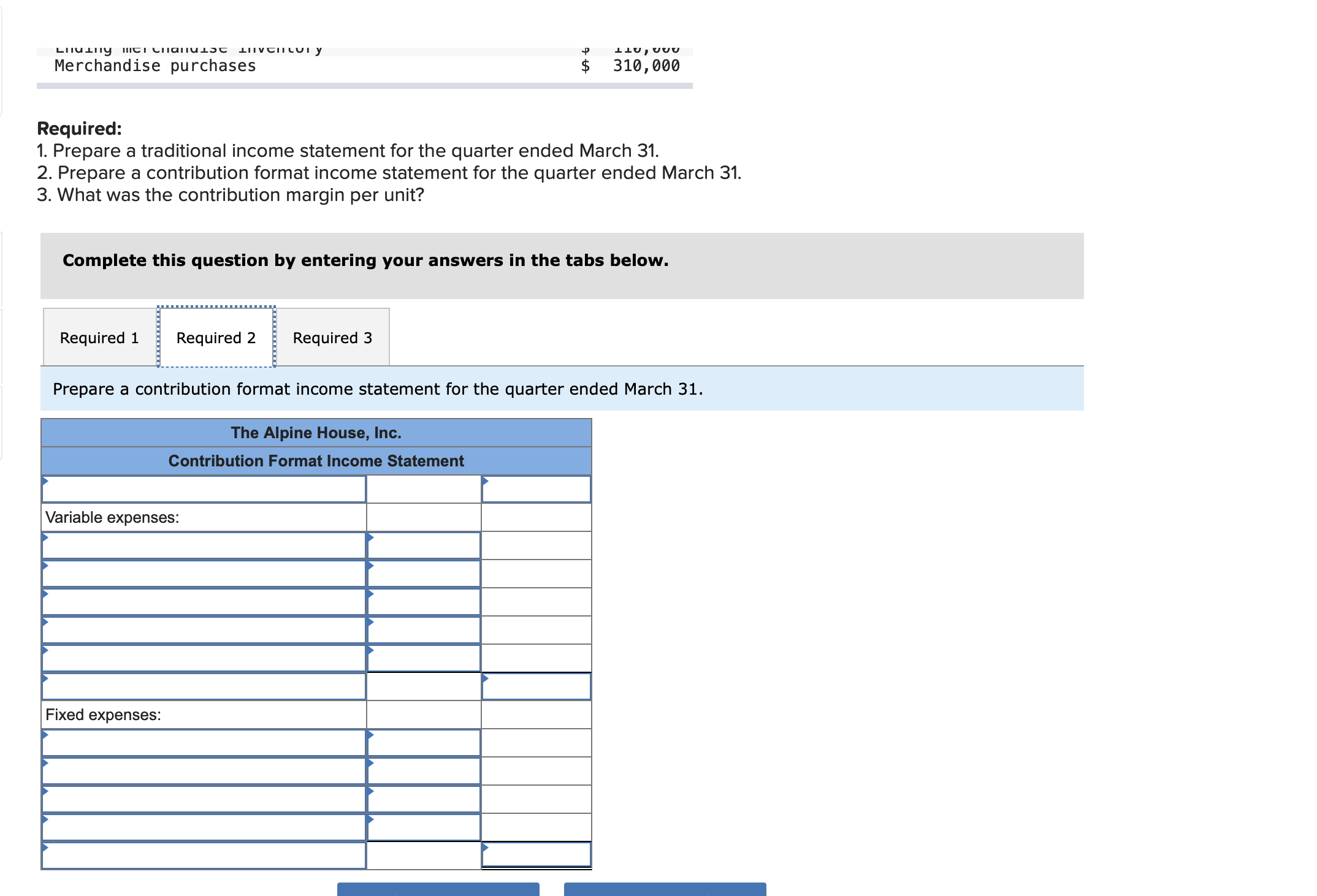 of coffee at the indicated levels of activity. 2. Does the average