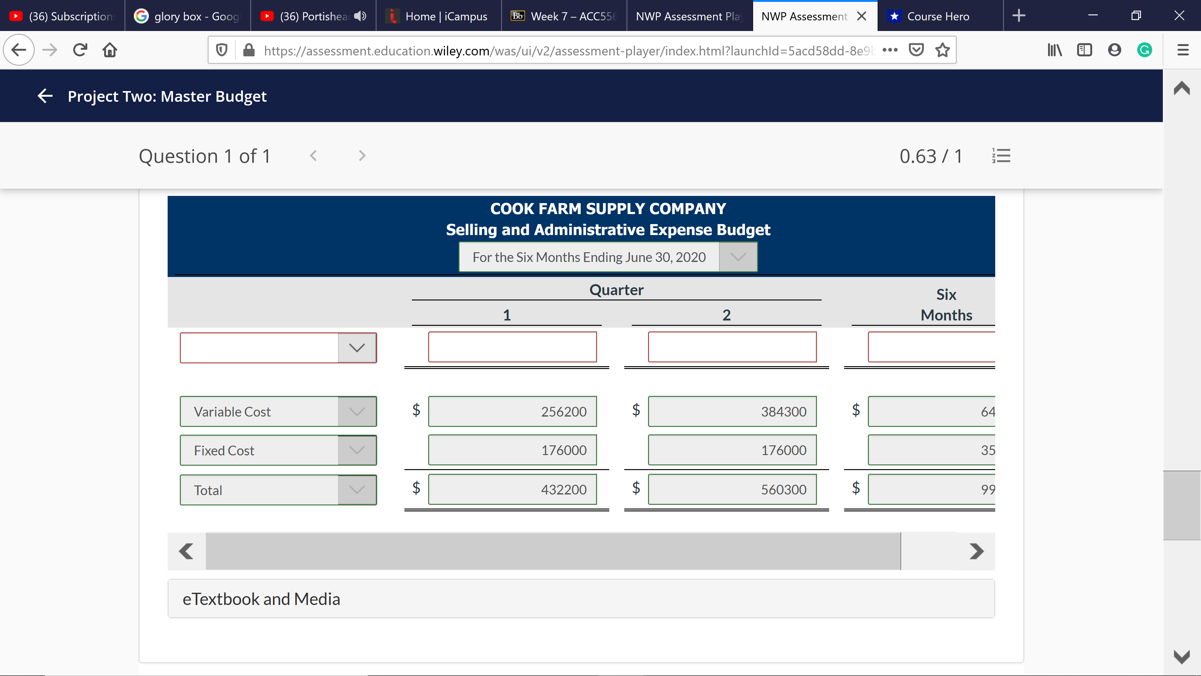 (36) Portishead Home | iCampus Bb Week 7 - ACC556 NWP Assessment
