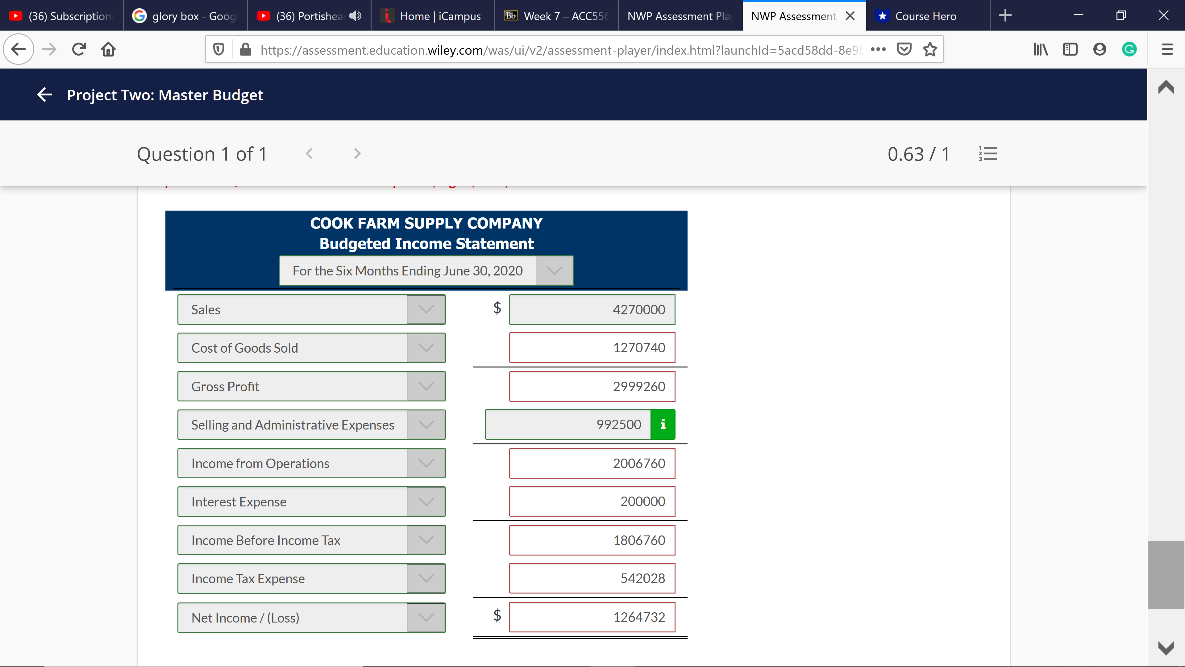 Play NWP Assessment X Course Hero + X https://assessment.education.wiley.com/was/ui/v2/assessment-player/index.html?launchld=5acd58dd-8egk ... IN 1