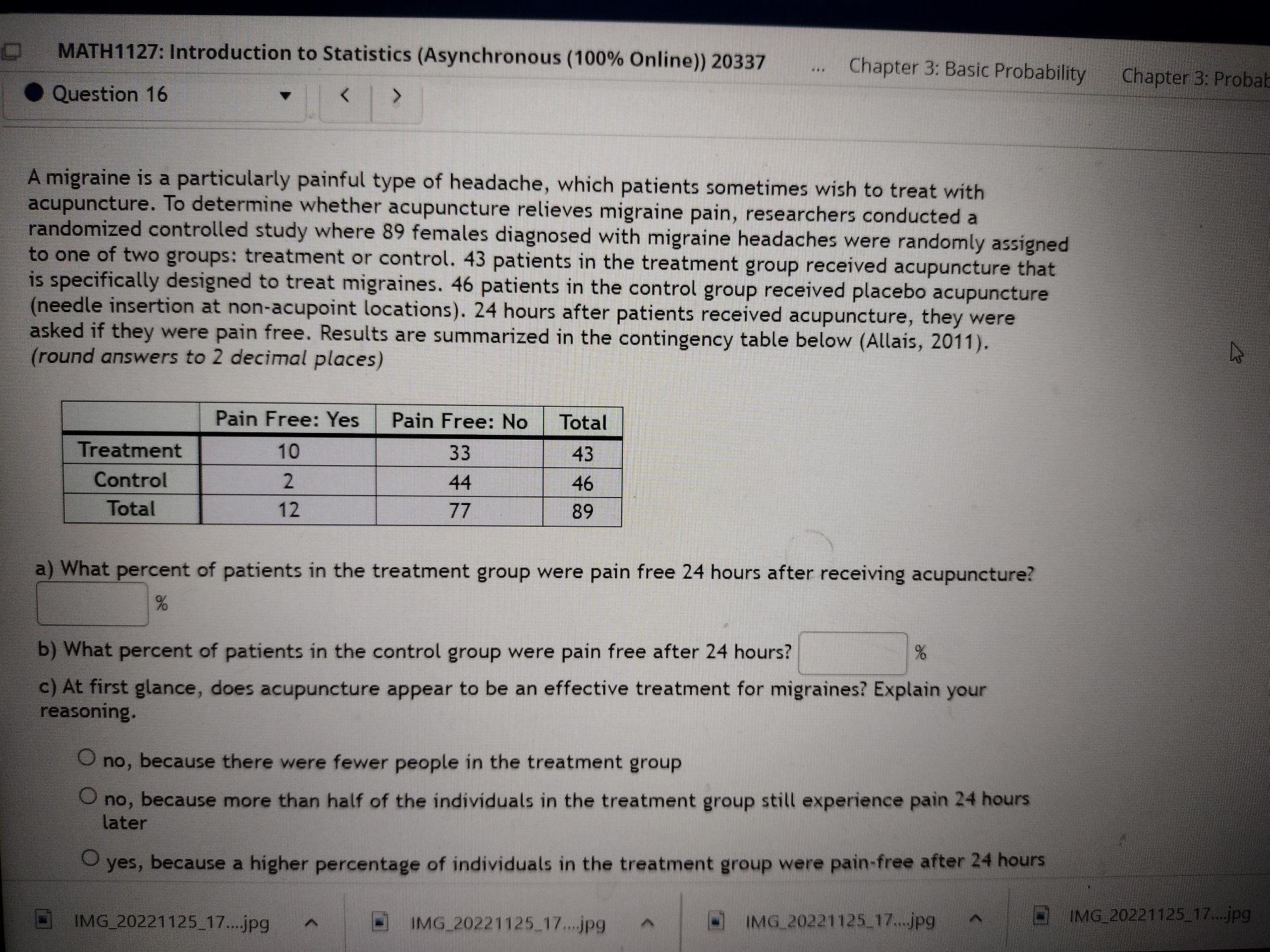 Basic Probability Chapter 3: Probability (Add and Mult) Score: 16.63/38 17/38 answered