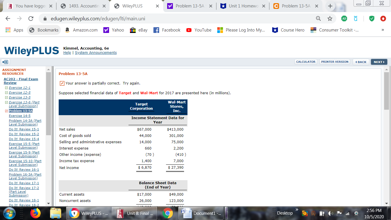 I need help with #7, #8, #9, and #12 please. You have