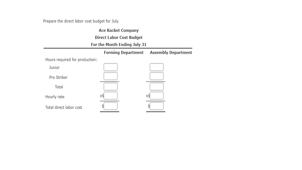 manufactures two types of tennis rackets, the Junior and Pro Striker models.