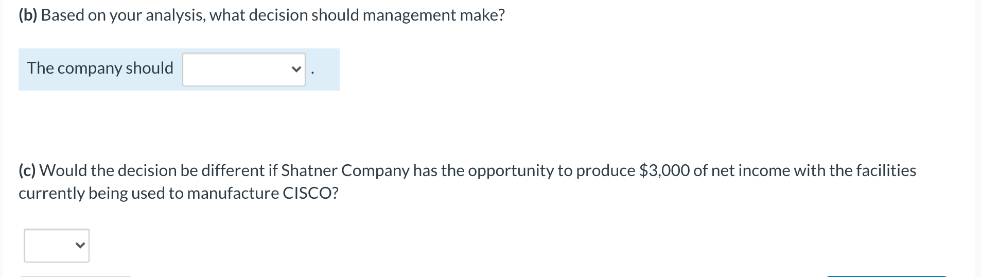 or to buy it from an outside supplier. The part, called CISCO,