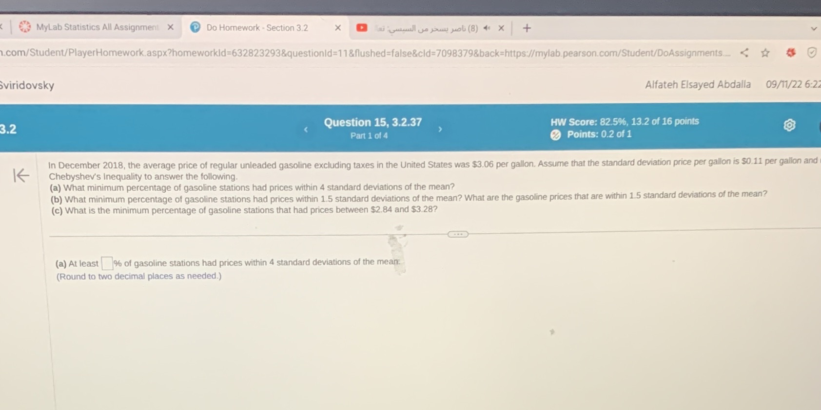  MyLab Statistics All Assignment X Do Homework - Section 3.2 X