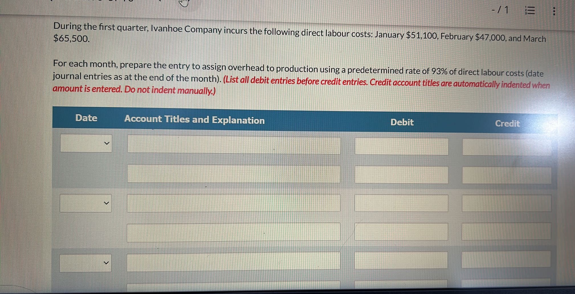  - 11 5 . . . During the first quarter, Ivanhoe