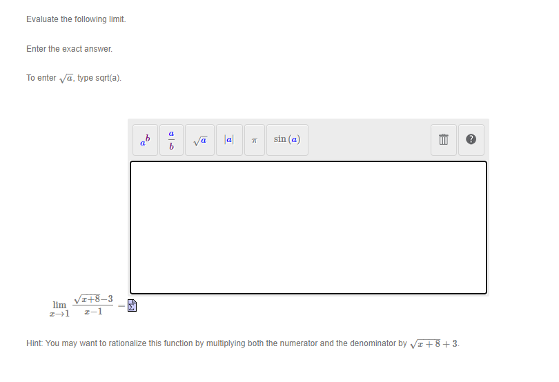 to find lim f (x), given that 4 - (x - 5|