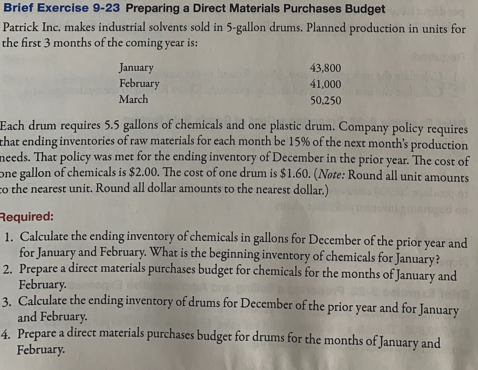 Please I need help with this exercise Brief Exercise 9-23 Preparing a