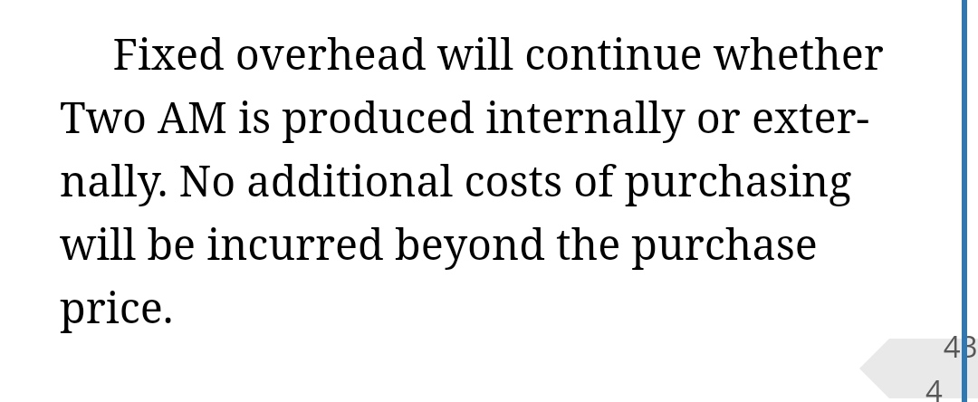 its main food ingredient for use in its restaurants or to purchase