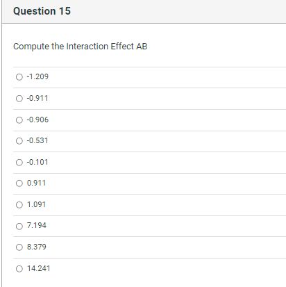 1 - 13.94 - 1 - 16.41 - 1 - 15.74 -