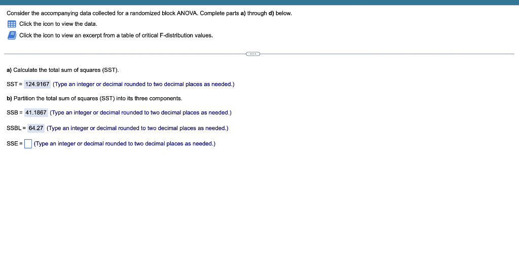 Click the icon to view an excerpt from a table of critical