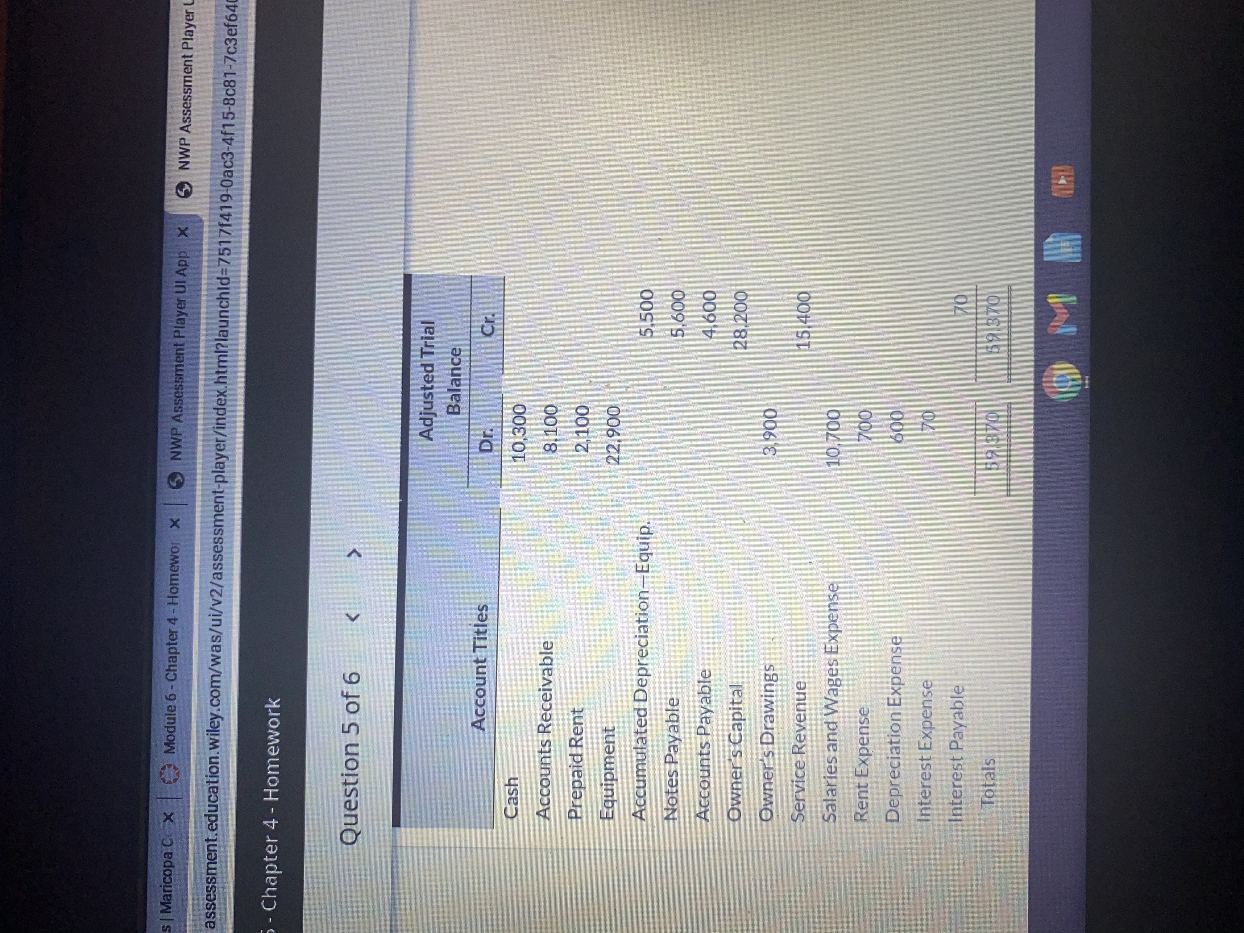 | Maricopa C X Module 6 - Chapter 4 - Homewor